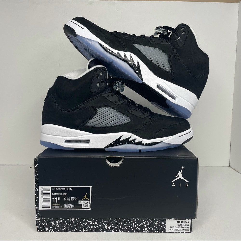 Nike Air Jordan 5 Retro “Oreo/Moonlight” NEW 2021 - Picture 1 of 4